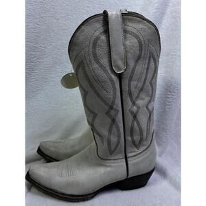 Idyllwind Colt Western Boot CRACKLED White LEATHER Women’s 9 B Western Cowgirl
